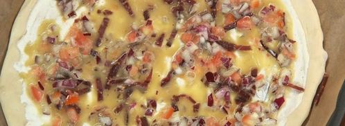 пицца с омлетом. Шаг 5