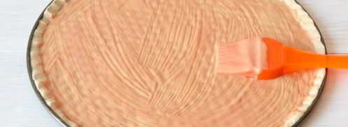 пицца с солеными огурцами. Шаг 4