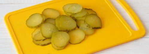 пицца с солеными огурцами. Шаг 7