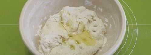 пицца с сыром скаморца. Шаг 4