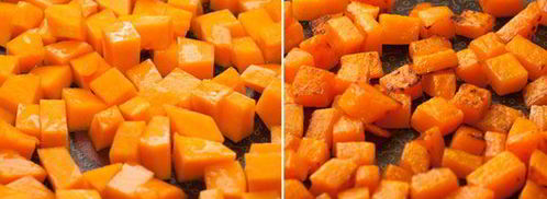 пицца с тыквой, грушей и горгонзолой. Шаг 2