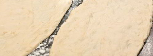 пицца с тыквой, грушей и горгонзолой. Шаг 4