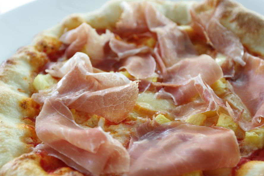 Рецепт пицца с ветчиной и сыром