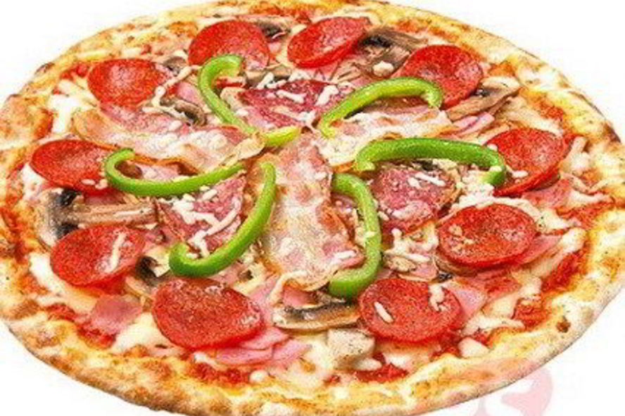 Рецепт пицца со сладким перцем и ветчиной