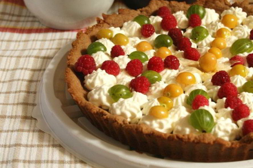 Рецепт пицца со свежими ягодами