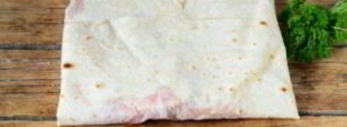 пицца в лаваше на сковороде. Шаг 5