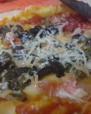 Пицца в микроволновке