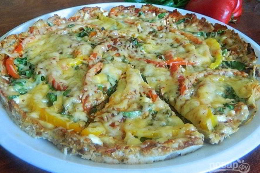 Рецепт пп-пицца по-новому