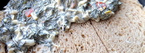 сырная пицца на хлебе. Шаг 5