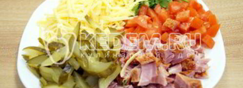 тонкая пицца. Шаг 3