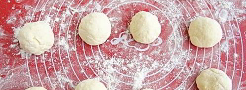 картофельные пончики с ветчиной. Шаг 11