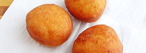 картофельные пончики с ветчиной. Шаг 13