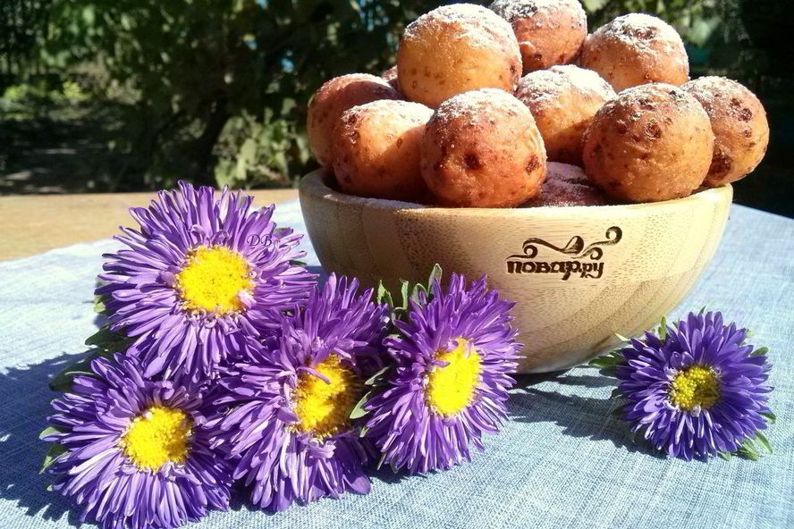 Рецепт пончики из творога