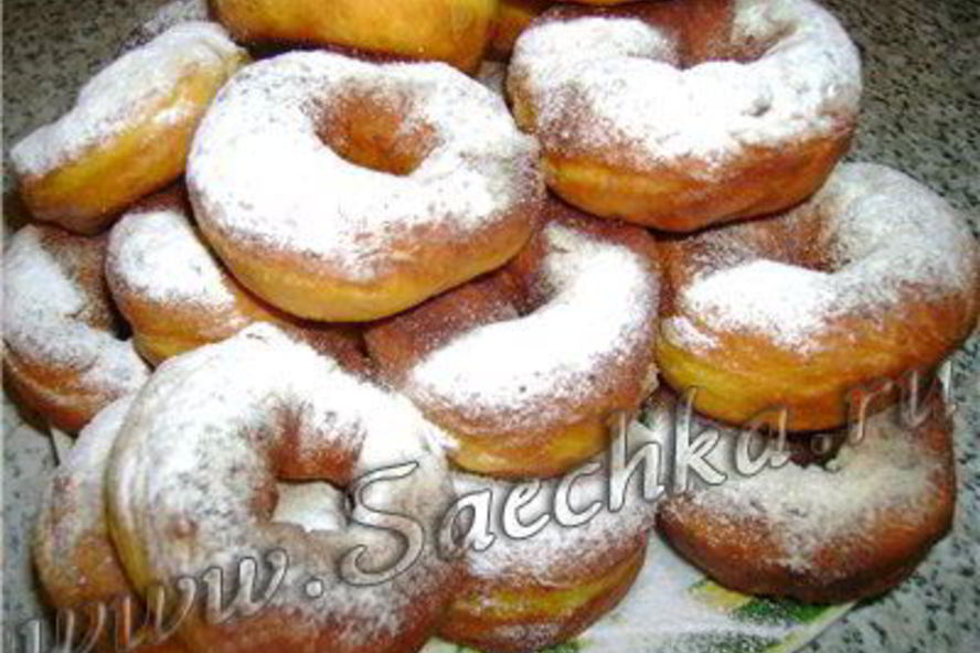 Рецепт пончики из тыквы