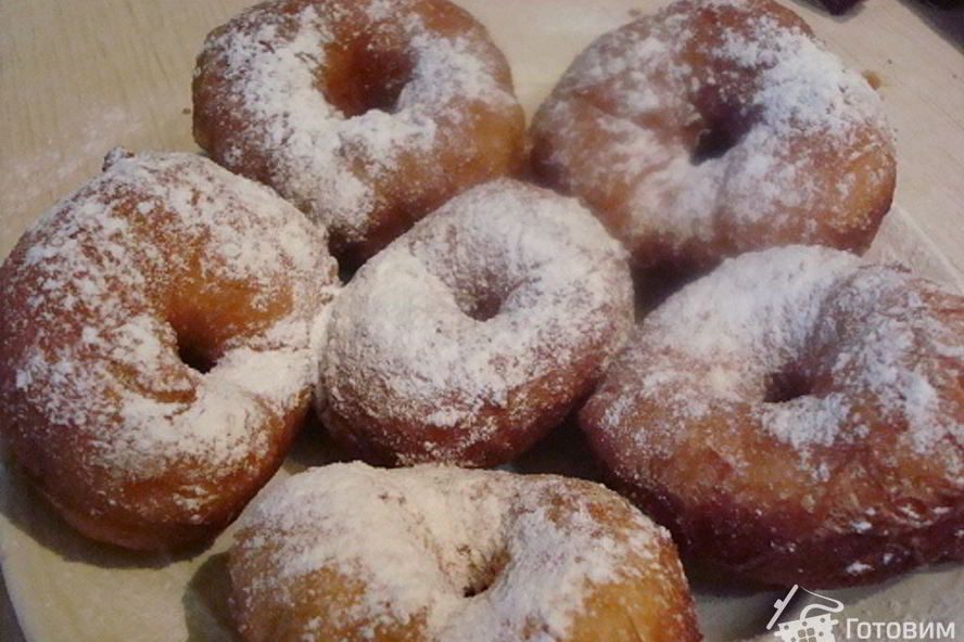 Рецепт пончики к завтраку
