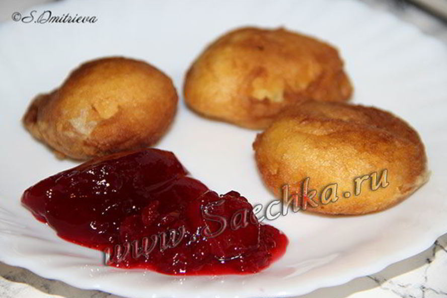 Рецепт пончики на сметане