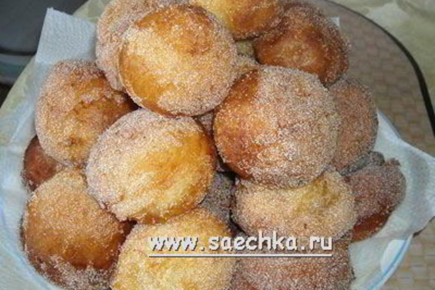 Рецепт пончики с творогом