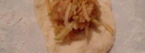 пончики с яблочной начинкой. Шаг 5