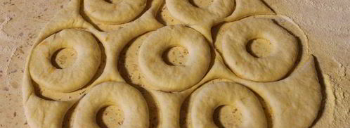 пончики в глазури из маршмеллоу. Шаг 3