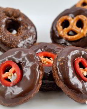 Шоколадные пончики