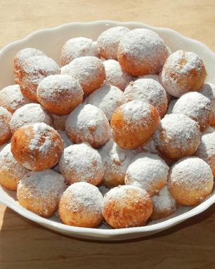 Творожные пончики классические