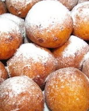 Вкусные пончики из домашнего творога