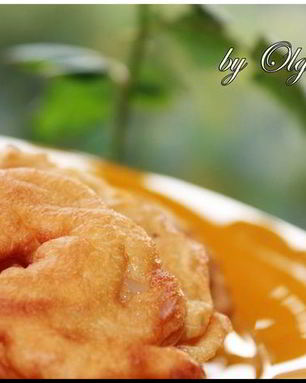 Яблочные пончики