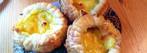 португальские слойки с заварным кремом. Шаг 3