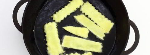 постный хворост. Шаг 8