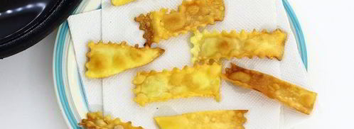 постный хворост. Шаг 9