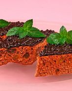 Коврижка с изюмом и орехами