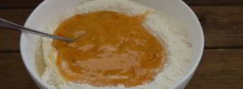 коврижка с вареньем на кефире. Шаг 4