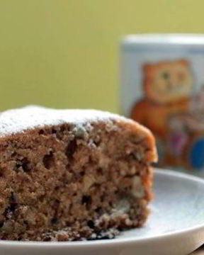 Коврижка шоколадная постная