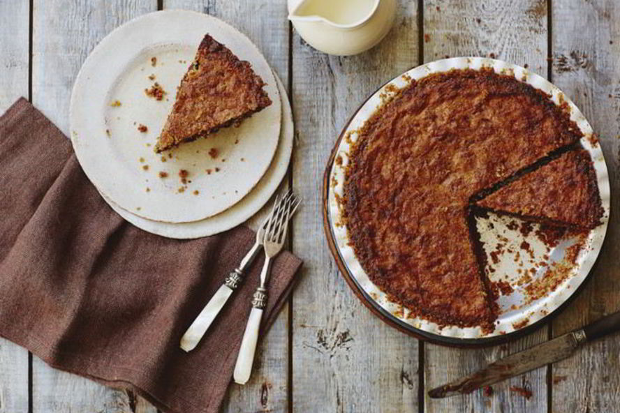 Рецепт медовая и шоколадная постная коврижка