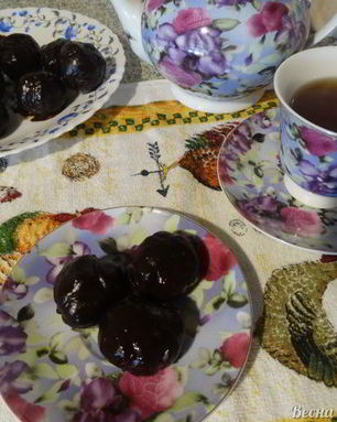 Медовые пряники в шоколадной глазури