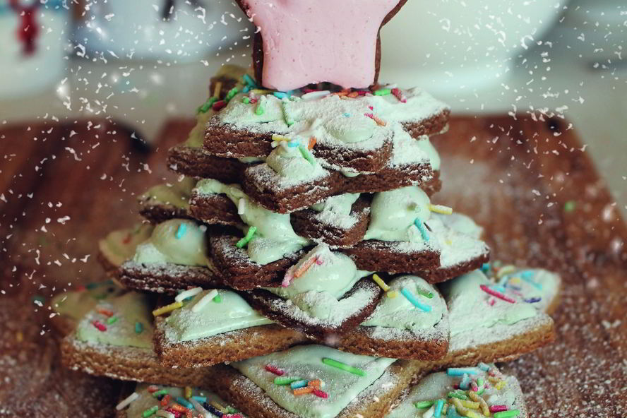 Рецепт мятная пряничная елка