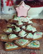 Мятная пряничная елка