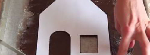 новогодний пряничный домик. Шаг 4