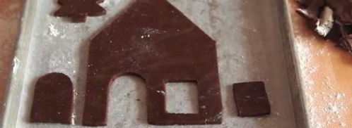 новогодний пряничный домик. Шаг 5