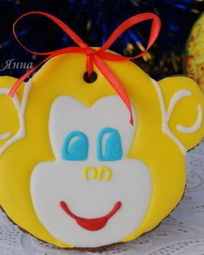 Пряники медовые расписные