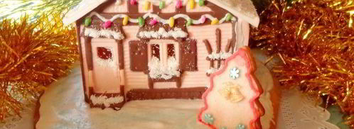 шоколадно-пряничный домик. Шаг 13