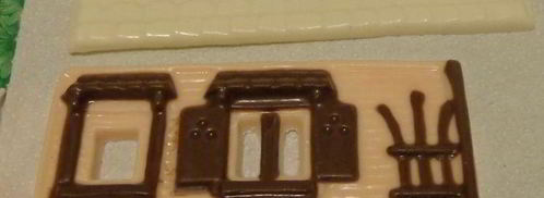 шоколадно-пряничный домик. Шаг 5