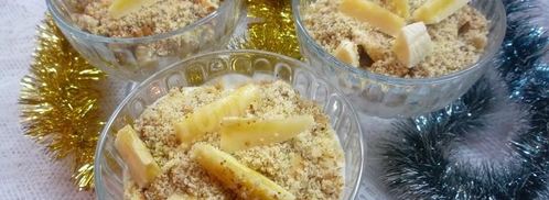 банановая шарлотка. Шаг 6