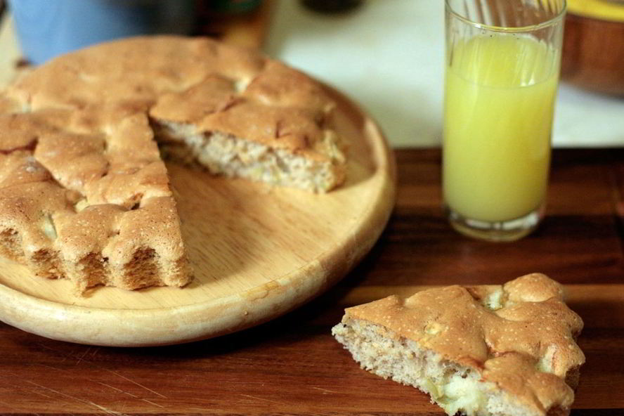 Рецепт бисквитная шарлотка