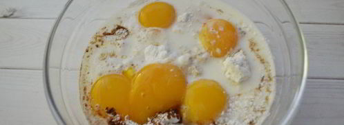 диетическая грушевая шарлотка. Шаг 3