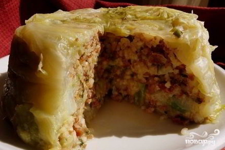 Рецепт капустная шарлотка