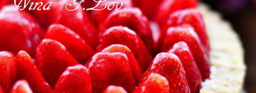 клубнично-фисташковая шарлотка. Шаг 32