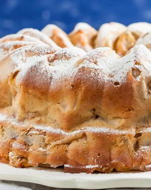 Самая яблочная шарлотка