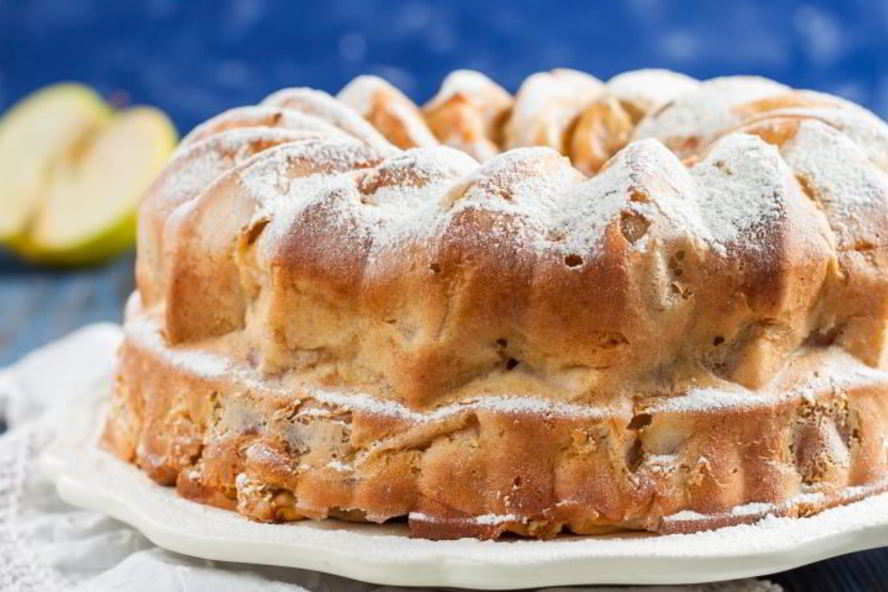 Рецепт самая яблочная шарлотка