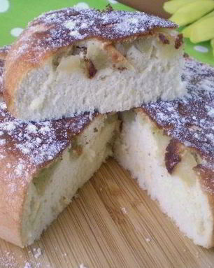 Шарлотка без дрожжей